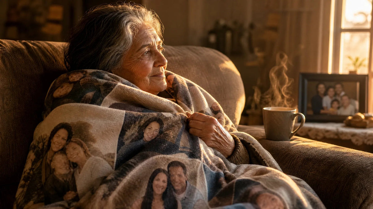 Custom Family Photo Blanket: The Perfect Keepsake Gift - Love Life Journey