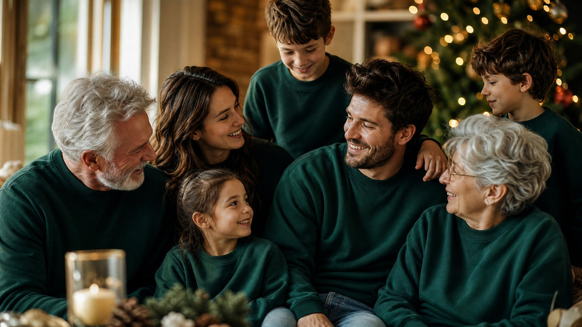 Personalized Christmas Sweatshirts for the Whole Family - Love Life Journey