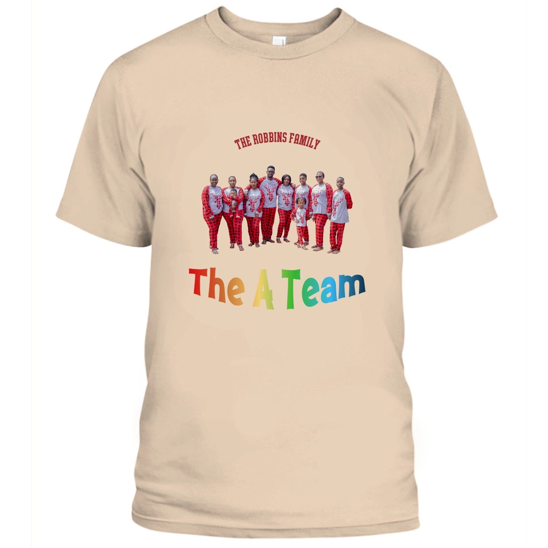 Personalized Family Photo T-Shirt | Custom Group Photo & Text Shirt - Love Life Journey