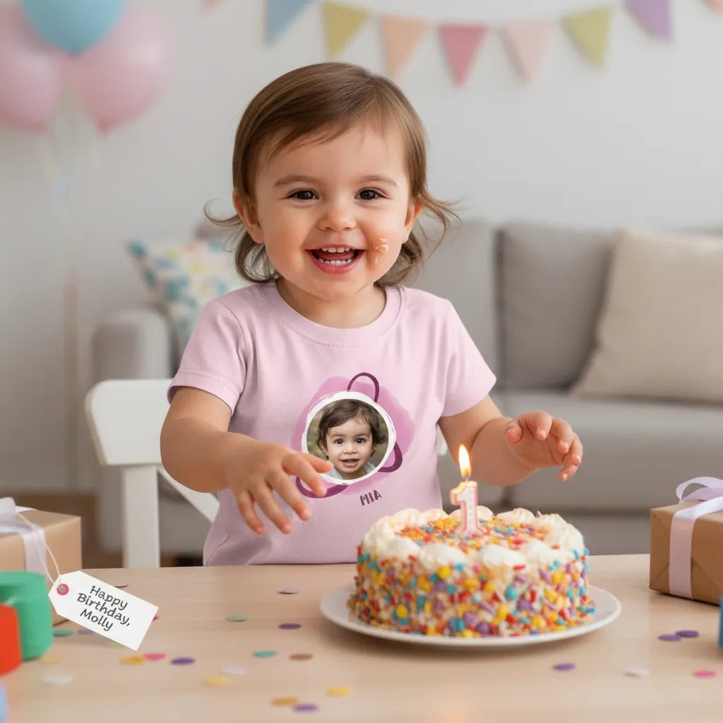 Personalized Kids Photo T-Shirt – Custom Child Portrait Tee with Name | Meaningful Keepsake Shirt - Love Life Journey