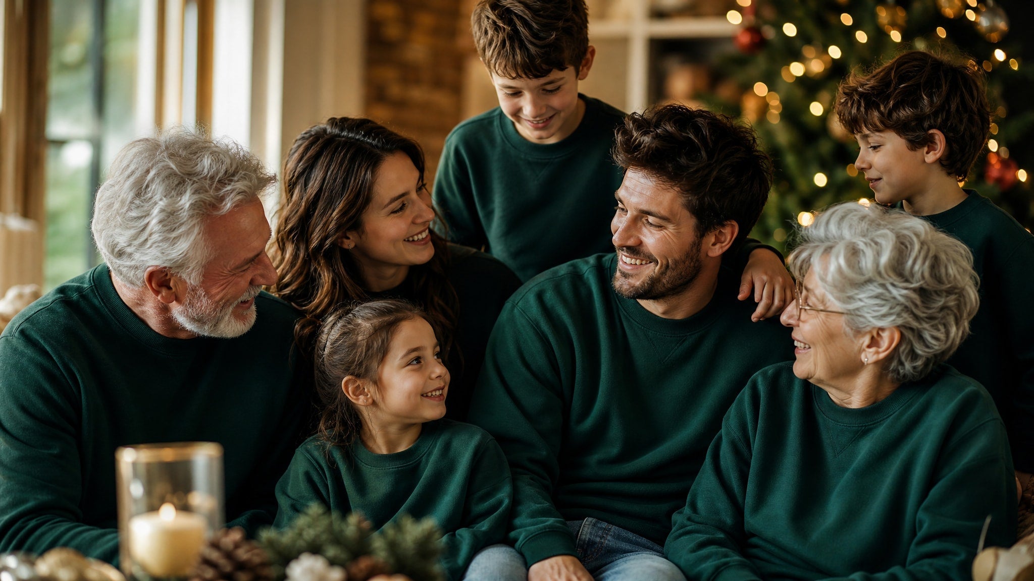 Personalized Christmas Sweatshirts for the Whole Family - Love Life Journey