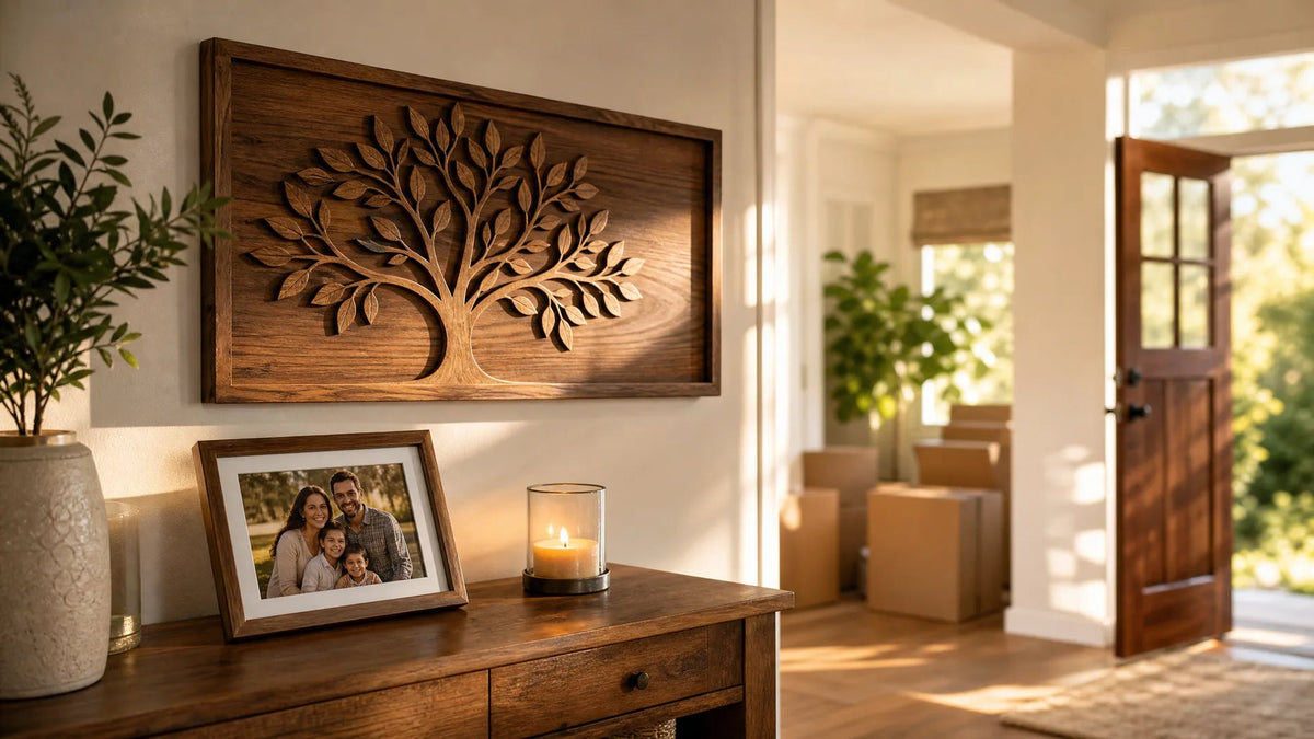 Personalized Housewarming Gifts With Family Names and Photos - Love Life Journey