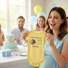 BABY BODYSUIT (Made in USA) Personalized with Baby Photo, Name & Birthdate Calendar - Love Life Journey