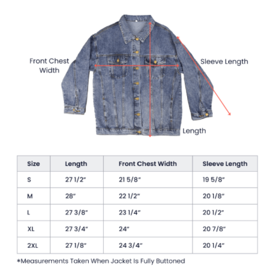 Best Mom Ever Oversized Denim Jacket – Personalized Women’s DTG Jean Jacket | Custom Family Character Gift - Love Life Journey