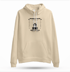 Custom Embroidered Personal Pet 'Stalkers' Unisex Hoodie in Sand Colour - Dogs & Cats Caricatures - Love Life Journey