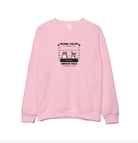 Custom Embroidered Personal Pet 'Stalkers' Unisex Sweatshirt in Light Pink Colour – Pet Dogs & Cats Caricatures - Love Life Journey