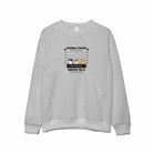 Custom Embroidered Personal Pet 'Stalkers' Unisex Sweatshirt – Pet Dogs & Cats Caricatures - Love Life Journey - in grey