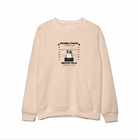 Custom Embroidered Personal Pet 'Stalkers' Unisex Sweatshirt in Sand Colour – Pet Dogs & Cats Caricatures - Love Life Journey