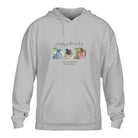Custom Father’s Day Photo Hoodie – Add 3 Family Photos + Names & Message | Gildan 18500 | Unisex S–5XL | Made in USA - Love Life Journey