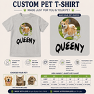 Custom Kids Pet Photo Unisex T-Shirt Personalized Pet Dog or Cat Lover Tee - Love Life Journey