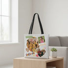 FRIENDS Personalized Photo Lined Tote Bag – Upload 3 Best Friend Photos - Love Life Journey