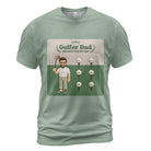 Golfer Dad – The Best Dad By Par Personalized Comfort Colors T-Shirt - Love Life Journey