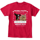 Personal Pet Stalker Kids T-Shirt | Custom Pet Photo & Name Tee - Love Life Journey