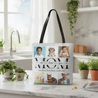 Personalised Mom Photo Lined Tote Bag – Custom Family Picture Gift - Love Life Journey