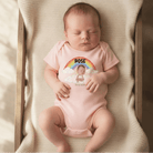 Personalized Baby Photo Bodysuit Custom Newborn, Twins or Triplets Face & Name Onesie - Love Life Journey