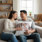 Personalized Bless This Family (Or Couple) Cushion Cover – Custom Photo Pillowcase Gift | Bless This Couple Option | Meaningful Home Decor - Love Life Journey
