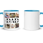 Personalized Dad Photo Collage Mug | Custom 6 Photo Coffee Mug Gift - Love Life Journey