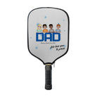 Personalized “Dad We Love You To Pieces” Pickleball Paddle Cover | Custom Kids Gift For Dad - Love Life Journey