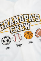 Personalized Grandpa's (or Grandma's) Team Embroidered Unisex Adult Baseball Jersey - Love Life Journey