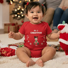 Personalized My 1st Christmas Baby Bodysuit | Custom Baby Name Outfit - Love Life Journey
