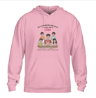 Personalized My Favorite People Call Me Dad Hoodie | Custom Family Gift - Love Life Journey - Pink