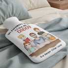 Personalized My Favorite People Call Me Grandpa/Dad/Pops Hot Water Bottle Cover - Love Life Journey