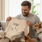 Personalized My Siblings Have Paws Embroidered Sweatshirt | Pet Dogs Gift - Love Life Journey