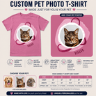 Personalized Photo Frame Kids Unisex T-Shirt Custom Picture and Name Tee - Love Life Journey