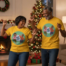 Personalized Rocking Around The Christmas Tree T-Shirt | Custom Photo Gift - Love Life Journey
