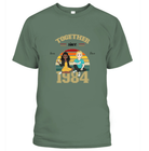Personalized Together Since T-Shirt | Custom Couple Characters & Names - Love Life Journey
