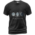The Nights You Became Our Dad Adult Unisex T-Shirt Personalized Moon Phase Shirt with up to 8 Children's Names - Love Life Journey