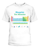 UNISEX T - SHIRT Blueprint for Miracles ✨Periodic Table Inspiration Tee - Love Life Journey