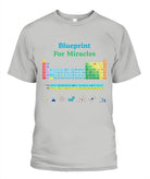 UNISEX T - SHIRT Blueprint for Miracles ✨Periodic Table Inspiration Tee - Love Life Journey