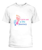 UNISEX T - SHIRT Love Life Journey - White - Love Life Journey
