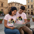 UNISEX T - SHIRT (USA) - Personalized Travel Family / Travel Couple – Custom Photo & Names - Love Life Journey